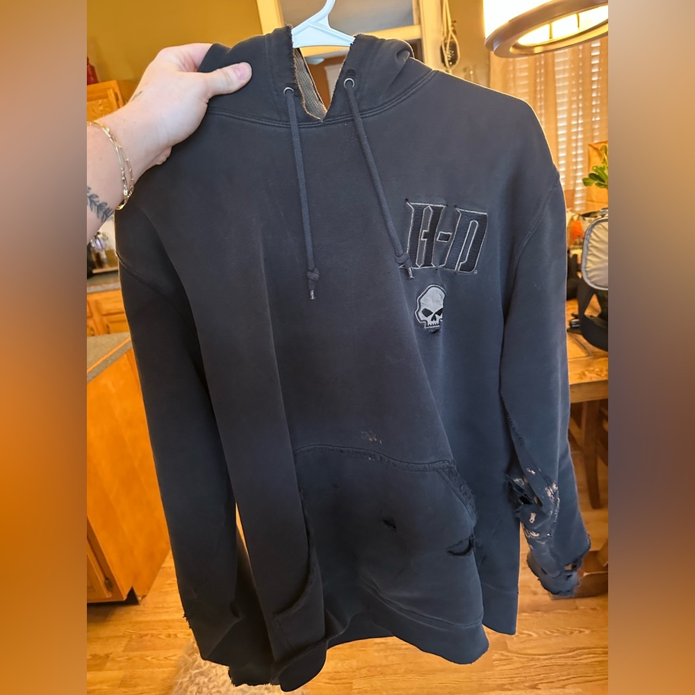 Medium vintage Harley Dividson hoodie